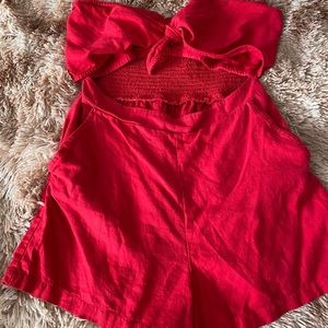 Red Romper